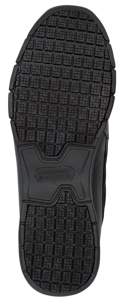 Rockport Works SRK222 Women's Hampton Black, Boat Shoe Style Slip Resistant Soft Toe Work Shoe 7 Rockport Works SRK222 Women's Hampton Black, Boat Shoe Style Slip Resistant Soft Toe Work Shoe - Image 5