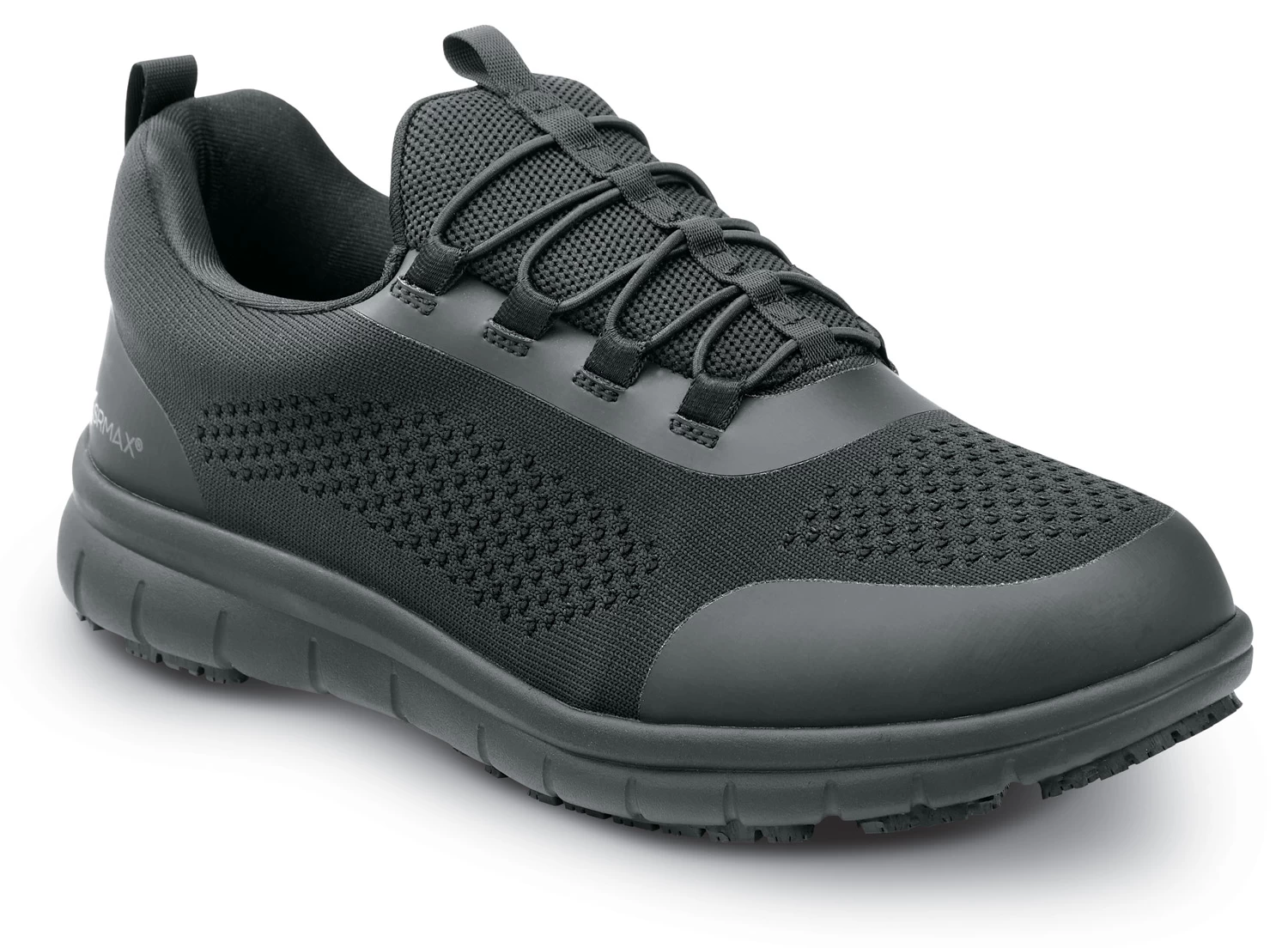 SR Max SRM156 Anniston, Women's, Black, Slip On Athletic Style, EH, MaxTRAX Slip Resistant, Soft Toe Work Shoe 3 SR Max SRM156 Anniston, Women's, Black, Slip On Athletic Style, EH, MaxTRAX Slip Resistant, Soft Toe Work Shoe