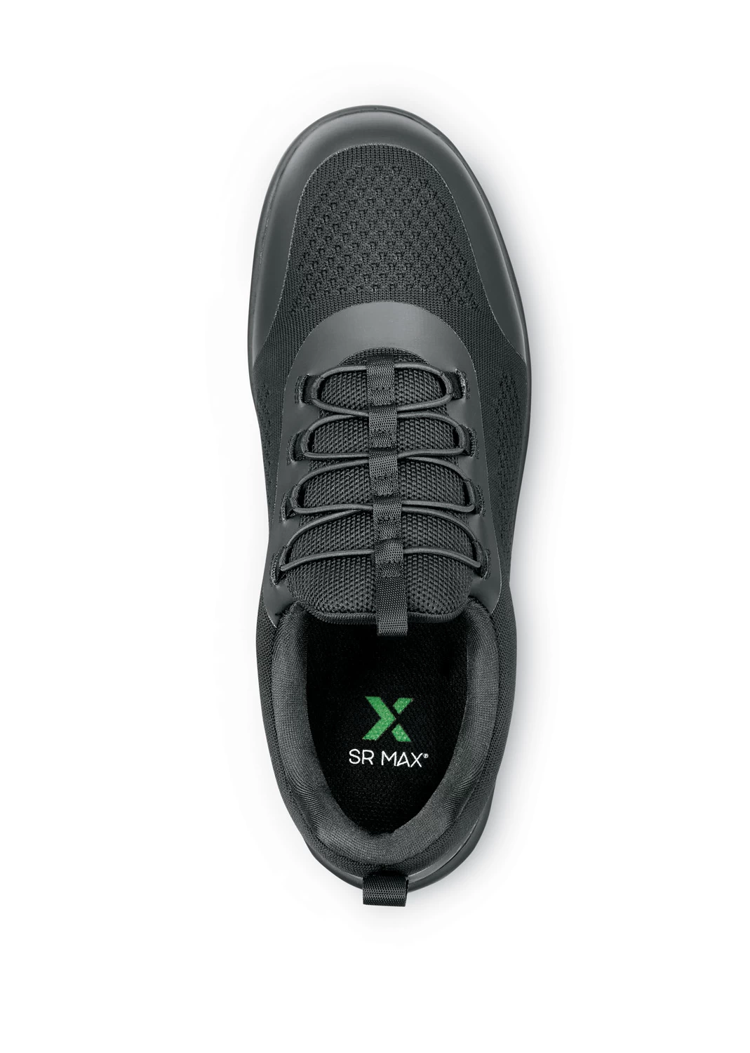 SR Max SRM157 Anniston, Women's, Black/White, Slip On Athletic Style, EH, MaxTRAX Slip Resistant, Soft Toe Work Shoe 6 SR Max SRM157 Anniston, Women's, Black/White, Slip On Athletic Style, EH, MaxTRAX Slip Resistant, Soft Toe Work Shoe - Image 4