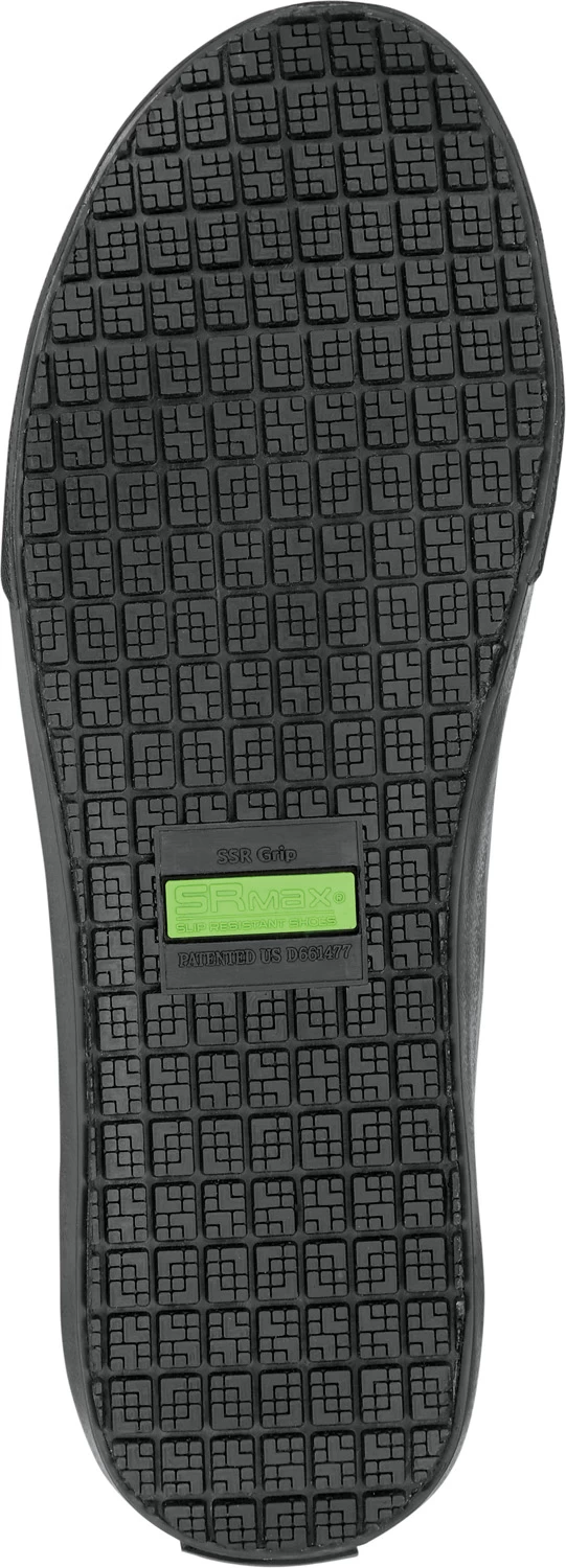 SR Max SRM166 York, Women's, Black, Skate Style, MaxTRAX Slip Resistant, Soft Toe Work Shoe 7 SR Max SRM166 York, Women's, Black, Skate Style, MaxTRAX Slip Resistant, Soft Toe Work Shoe - Image 5