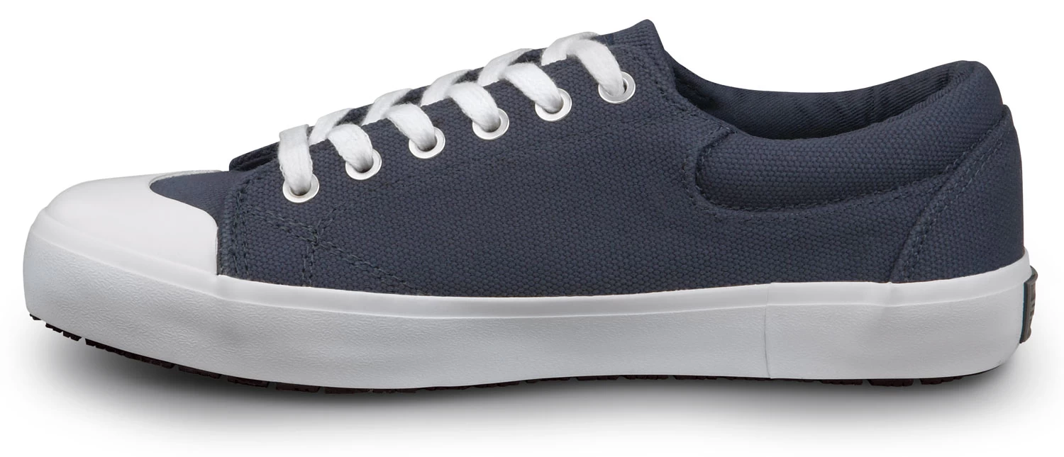 SR Max SRM198 Barcelona, Women's, Navy/White, Skate Style Slip Resistant Soft Toe Work Shoe 5 SR Max SRM198 Barcelona, Women's, Navy/White, Skate Style Slip Resistant Soft Toe Work Shoe - Image 3