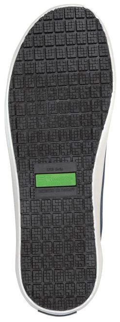 SR Max SRM1980 Berlin, Men's, Navy/White, Skate Style Slip Resistant Soft Toe Work Shoe -Shoes Sales Store srm1980 outsole