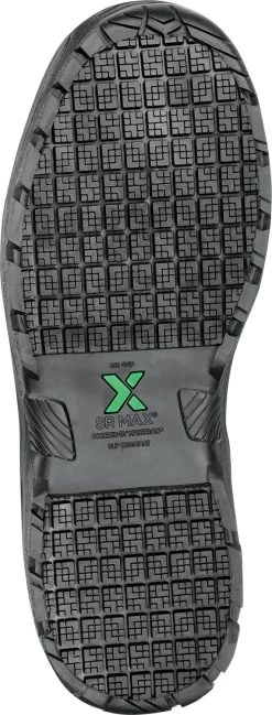 SR Max SRM2050 Burke, Men's, Black Oxford Style, Comp Toe, EH, MaxTRAX Slip Resistant, Work Shoe -Shoes Sales Store srm2050 outsole