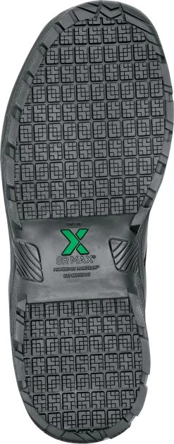 SR Max SRM2090 Rockledge, Men's, Black, Oxford Style, Steel Toe, EH, MaxTRAX Slip Resistant, Work Shoe -Shoes Sales Store srm2090 outsole