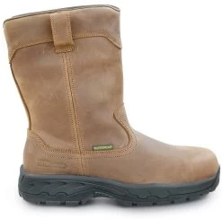 SR Max SRM2160 Beaumont, Men's, Dark Brown, Wellington Style, Comp Toe, EH, Waterproof, MaxTRAX Slip Resistant, Work Boot -Shoes Sales Store srm2160 side