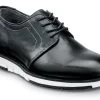SR Max SRM3310 Beaufort, Men's, Black/White, Dress Style, MaxTRAX Slip Resistant, Soft Toe Work Shoe -Shoes Sales Store srm3310 profile