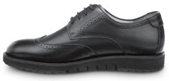 SR Max SRM3390 Durham, Men's, Black, Wingtip Dress Style, MaxTRAX Slip Resistant, Soft Toe Work Shoe -Shoes Sales Store srm3390 inside