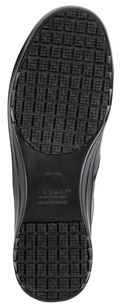 SR Max SRM415 Albany, Women's, Black, Slip On Casual Oxford Style, Alloy Toe, EH, MaxTRAX Slip Resistant, Work Shoe -Shoes Sales Store srm415 outsole