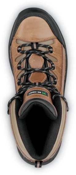 SR Max SRM4760 Winston, Men's, Brown, Hiker Style, Comp Toe, EH, MaxTRAX Slip Resistant, Work Shoe -Shoes Sales Store srm4760 top
