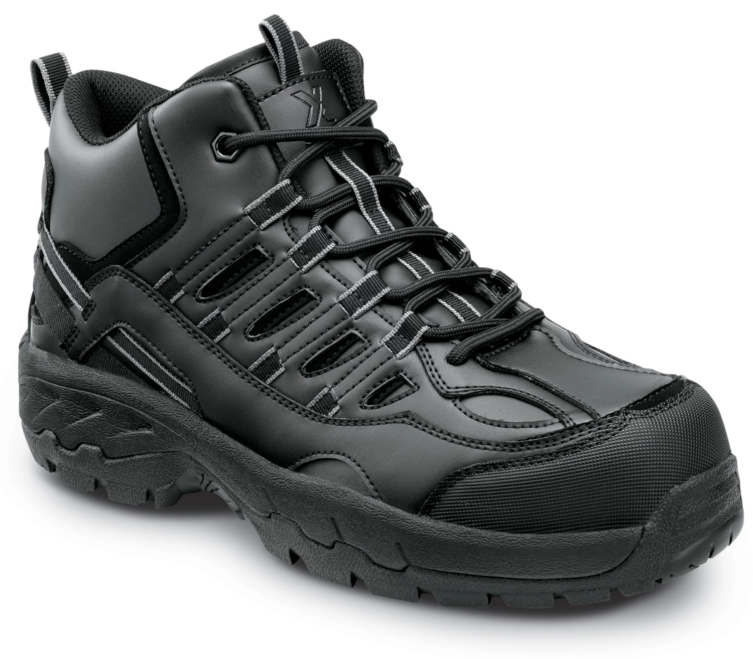 SR Max SRM4790 Boone, Men's, Black, Hiker Style, Comp Toe, EH, MaxTRAX Slip Resistant, Work Shoe 3 SR Max SRM4790 Boone, Men's, Black, Hiker Style, Comp Toe, EH, MaxTRAX Slip Resistant, Work Shoe
