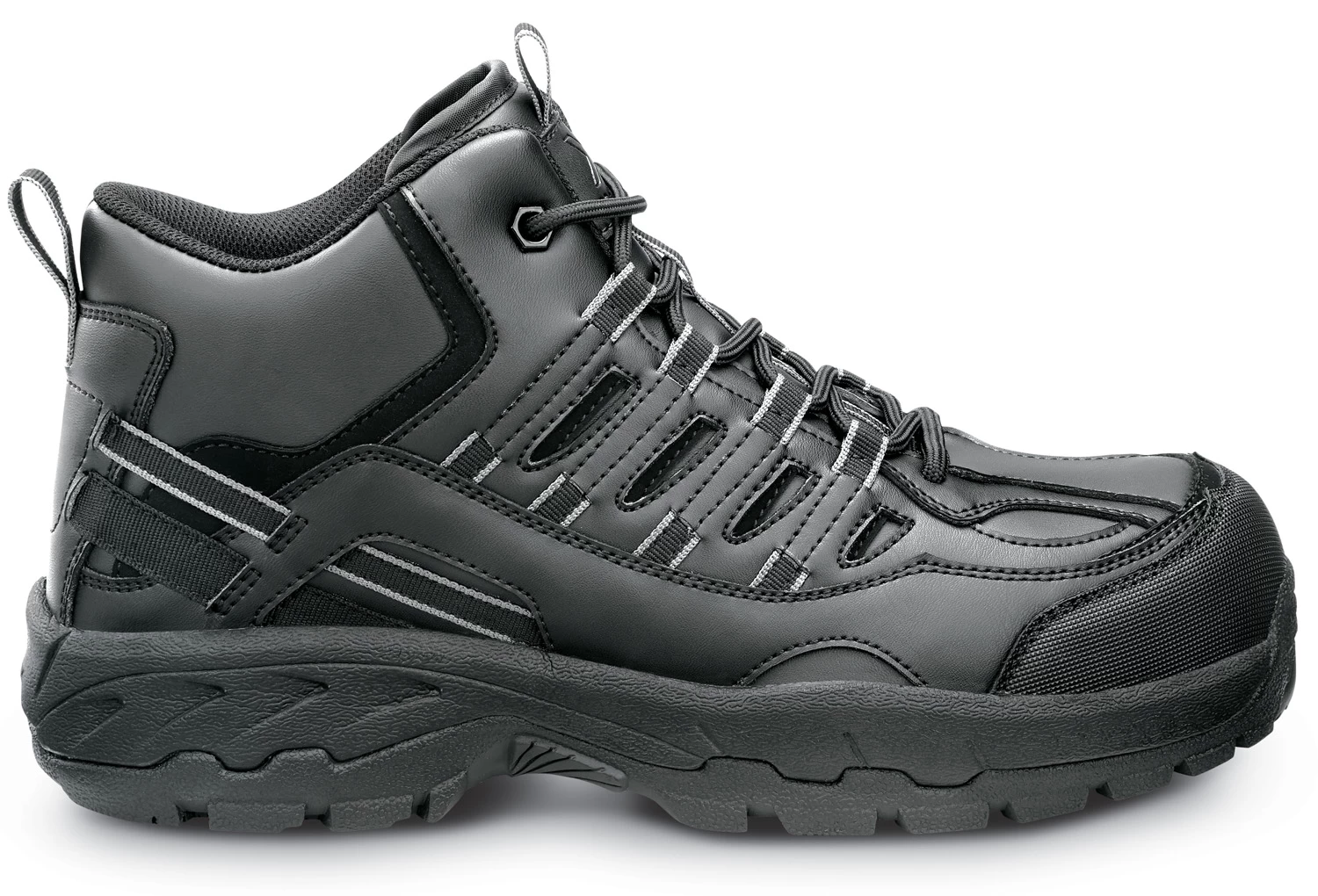 SR Max SRM4790 Boone, Men's, Black, Hiker Style, Comp Toe, EH, MaxTRAX Slip Resistant, Work Shoe 5 SR Max SRM4790 Boone, Men's, Black, Hiker Style, Comp Toe, EH, MaxTRAX Slip Resistant, Work Shoe - Image 3