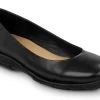 SR Max SRM540 Asheville, Women's, Black, Dress Flat Style, MaxTRAX Slip Resistant, Soft Toe Work Shoe -Shoes Sales Store srm540