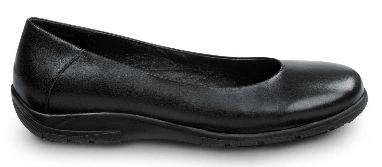 SR Max SRM540 Asheville, Women's, Black, Dress Flat Style, MaxTRAX Slip Resistant, Soft Toe Work Shoe 4 SR Max SRM540 Asheville, Women's, Black, Dress Flat Style, MaxTRAX Slip Resistant, Soft Toe Work Shoe - Image 2
