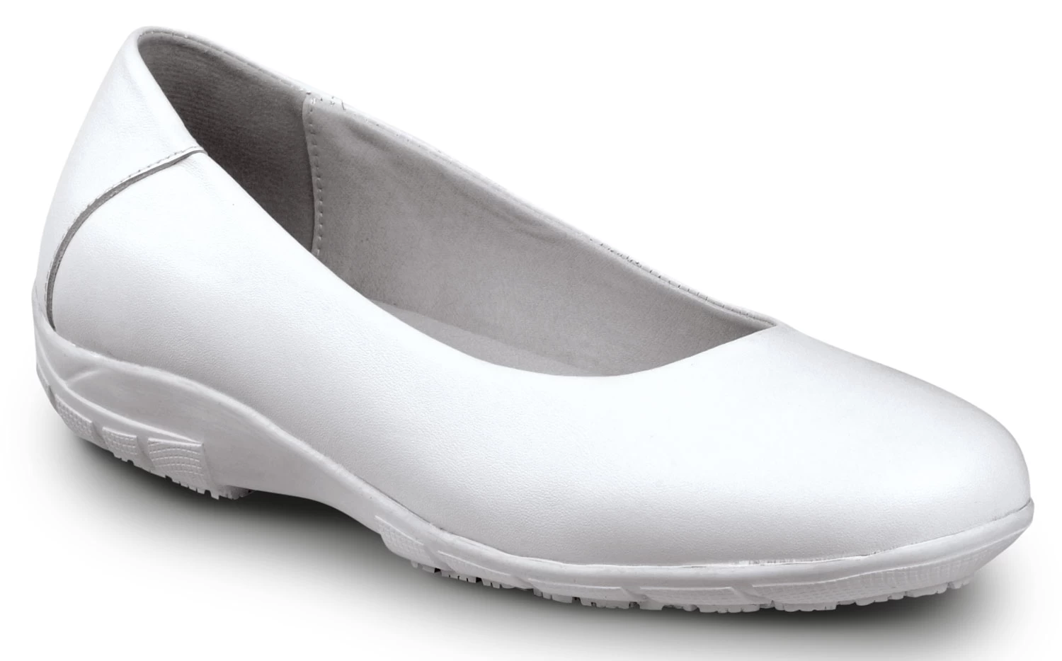 SR Max SRM544 Asheville, Women's, White, Dress Flat Style, MaxTRAX Slip Resistant, Soft Toe Work Shoe 4 SR Max SRM544 Asheville, Women's, White, Dress Flat Style, MaxTRAX Slip Resistant, Soft Toe Work Shoe - Image 2