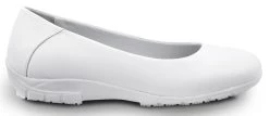 SR Max SRM544 Asheville, Women's, White, Dress Flat Style, MaxTRAX Slip Resistant, Soft Toe Work Shoe