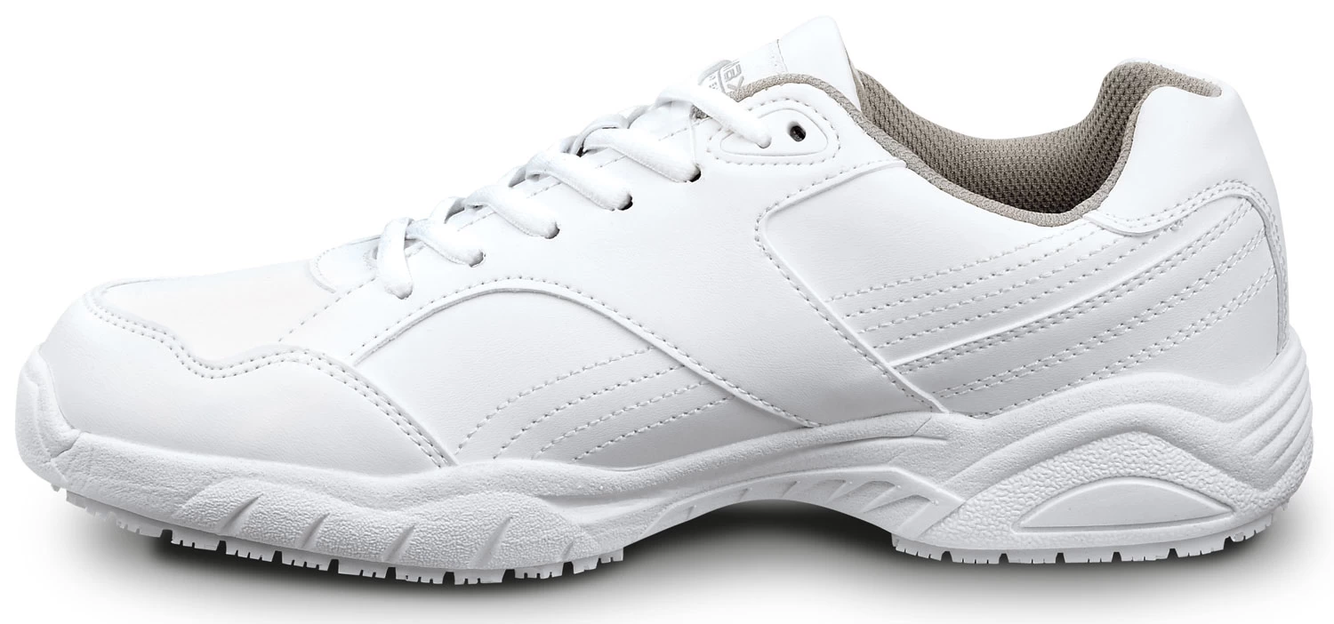 SR Max SRM614 Dover, Women's, White, Athletic Style, MaxTRAX Slip Resistant, Soft Toe Work Shoe 5 SR Max SRM614 Dover, Women's, White, Athletic Style, MaxTRAX Slip Resistant, Soft Toe Work Shoe - Image 3