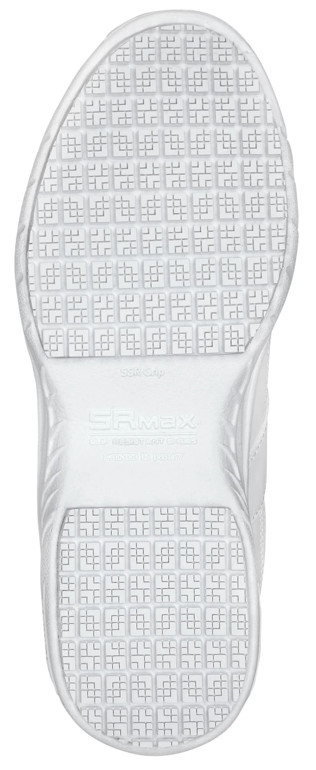 SR Max SRM614 Dover, Women's, White, Athletic Style, MaxTRAX Slip Resistant, Soft Toe Work Shoe 7 SR Max SRM614 Dover, Women's, White, Athletic Style, MaxTRAX Slip Resistant, Soft Toe Work Shoe - Image 5
