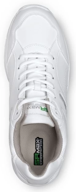 SR Max SRM614 Dover, Women's, White, Athletic Style, MaxTRAX Slip Resistant, Soft Toe Work Shoe 10 SR Max SRM614 Dover, Women's, White, Athletic Style, MaxTRAX Slip Resistant, Soft Toe Work Shoe -Shoes Sales Store srm614 top