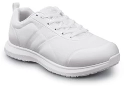 SR Max SRM654 Aiken, Women's, White, Low Athletic Style Slip Resistant Soft Toe Work Shoe