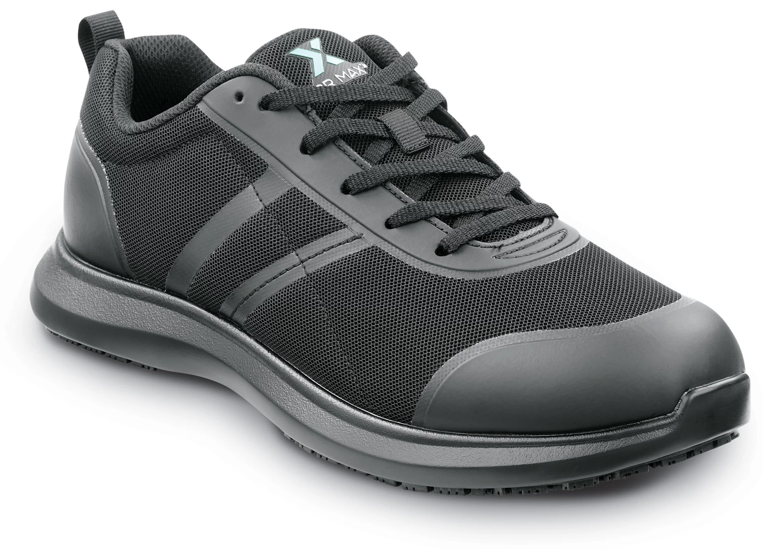 SR Max SRM6550 Aiken, Men's, Black, Athletic Style, MaxTRAX Slip Resistant, Soft Toe Work Shoe 3 SR Max SRM6550 Aiken, Men's, Black, Athletic Style, MaxTRAX Slip Resistant, Soft Toe Work Shoe
