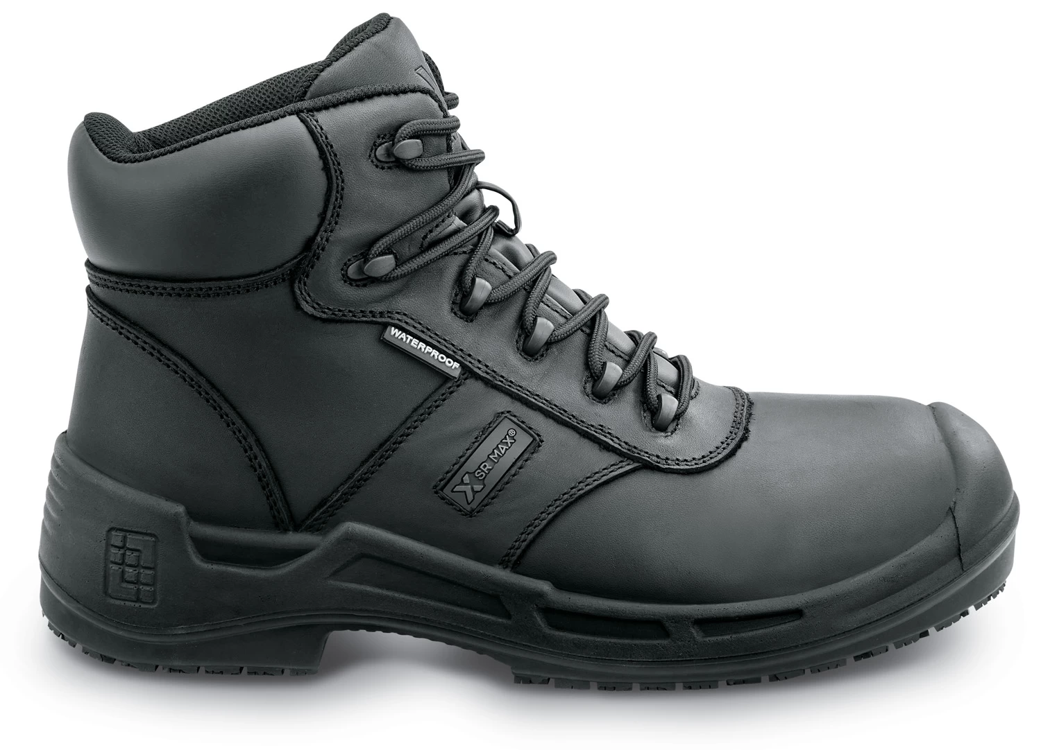 SR Max SRM9100 Cascade, Men's, Black, 6 Inch, Waterproof, MaxTRAX Slip Resistant, Soft Toe Work Boot 4 SR Max SRM9100 Cascade, Men's, Black, 6 Inch, Waterproof, MaxTRAX Slip Resistant, Soft Toe Work Boot - Image 2