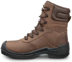 SR Max SRM9960 Logan, Men's, Brown, 8 Inch, Comp Toe, EH, Waterproof, Insulated, MaxTRAX Slip Resistant, Work Boot -Shoes Sales Store srm9960 inside