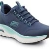 SKECHERS Work Arch Fit SSK108096NVAQ Christina, Women's, Navy/Aqua, Athletic Style, EH, MaxTRAX Slip Resistant, Soft Toe Work Shoe -Shoes Sales Store ssk108096nvaq profile 1