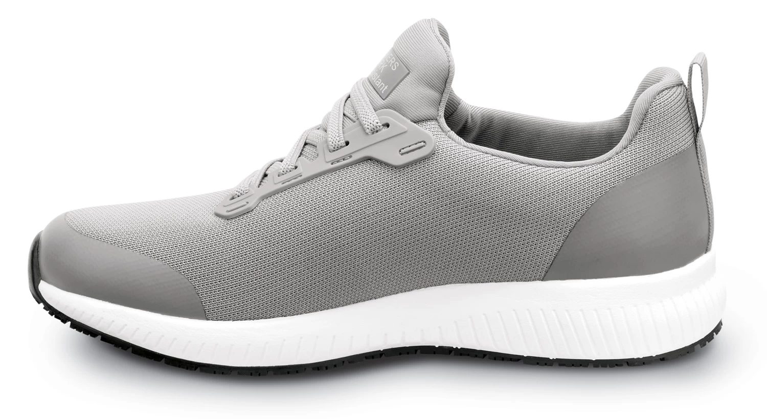 SKECHERS Work SSK108160GRY Emma, Women's, Grey, Soft Toe, MaxTRAX Slip Resistant, EH, Slip-On Athletic, Work Shoe 5 SKECHERS Work SSK108160GRY Emma, Women's, Grey, Soft Toe, MaxTRAX Slip Resistant, EH, Slip-On Athletic, Work Shoe - Image 3