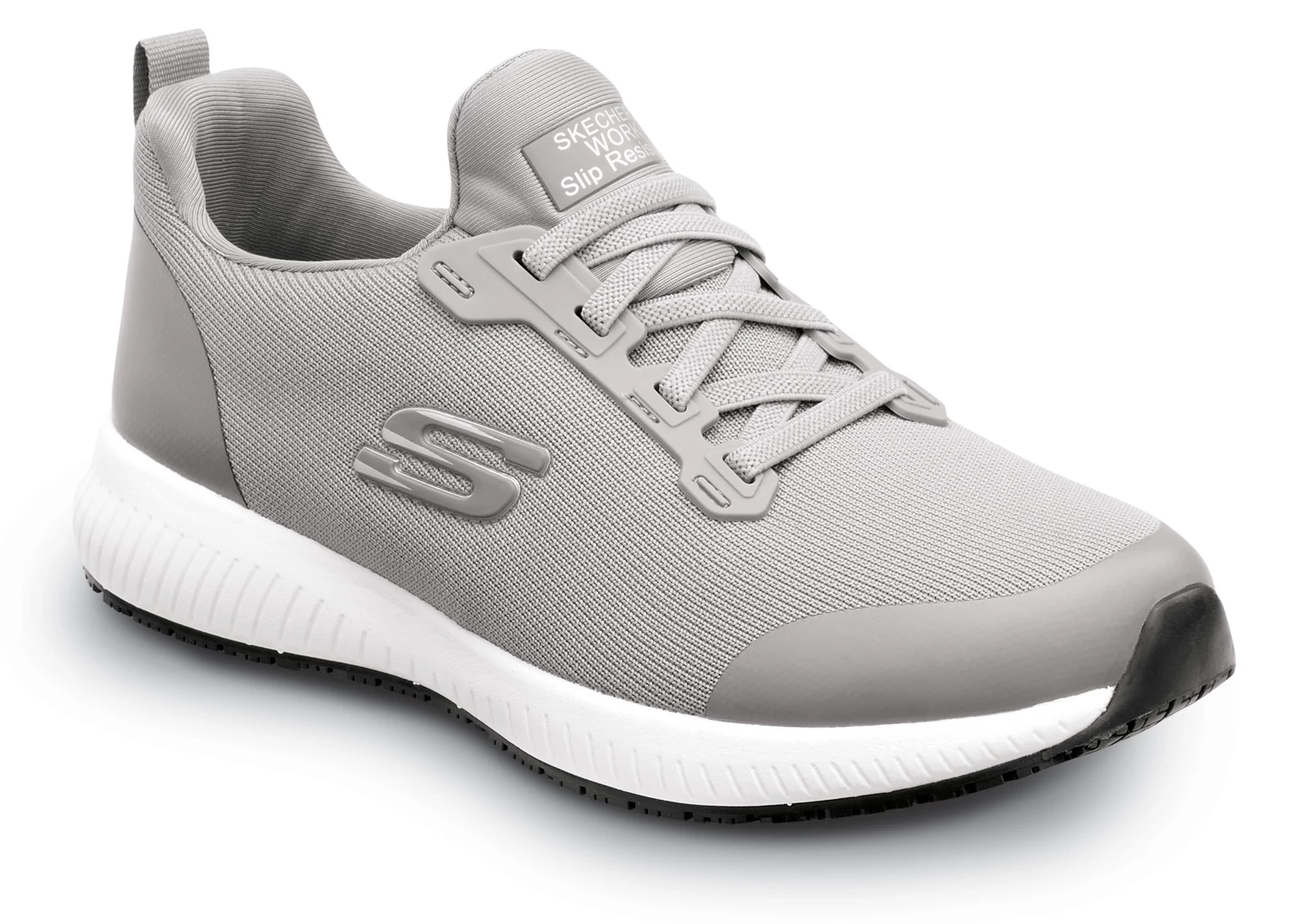 SKECHERS Work SSK108160GRY Emma, Women's, Grey, Soft Toe, MaxTRAX Slip Resistant, EH, Slip-On Athletic, Work Shoe 3 SKECHERS Work SSK108160GRY Emma, Women's, Grey, Soft Toe, MaxTRAX Slip Resistant, EH, Slip-On Athletic, Work Shoe