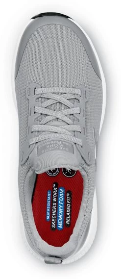 SKECHERS Work SSK108160GRY Emma, Women's, Grey, Soft Toe, MaxTRAX Slip Resistant, EH, Slip-On Athletic, Work Shoe 10 SKECHERS Work SSK108160GRY Emma, Women's, Grey, Soft Toe, MaxTRAX Slip Resistant, EH, Slip-On Athletic, Work Shoe -Shoes Sales Store ssk108160gry top