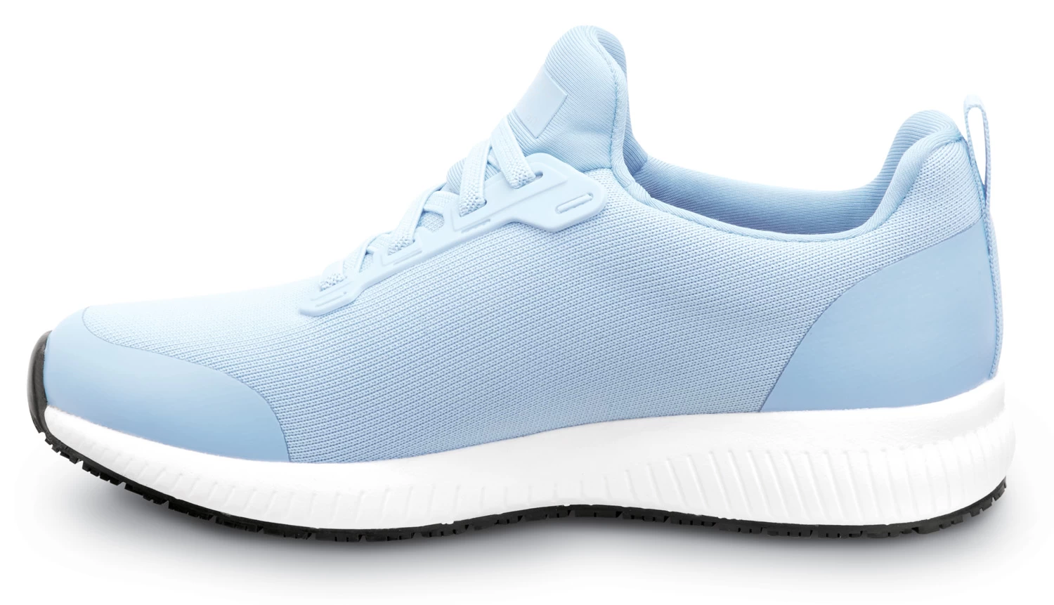 SKECHERS Work SSK108160LTBL Emma, Women's, Light Blue, Soft Toe, MaxTRAX Slip Resistant, EH, Slip-On Athletic, Work Shoe 5 SKECHERS Work SSK108160LTBL Emma, Women's, Light Blue, Soft Toe, MaxTRAX Slip Resistant, EH, Slip-On Athletic, Work Shoe - Image 3