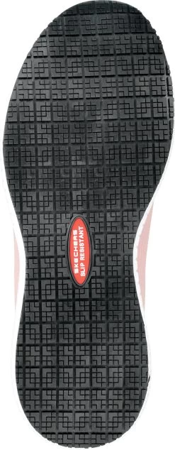 SKECHERS Work SSK108160PNK Emma, Women's, Pink, Soft Toe, MaxTRAX Slip Resistant, EH, Slip-On Athletic, Work Shoe -Shoes Sales Store ssk108160pnk outsole