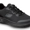 SKECHERS Work SSK9149BLK Jason, Men's, Black, Soft Toe, Slip Resistant Athletic -Shoes Sales Store ssk9149blk profile