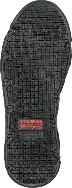 Wolverine SWW080126 Rev Vent UltraSpring, Men's, Black, MaxTRAX Slip Resistant, Comp Toe, EH, Athletic Work Shoe -Shoes Sales Store sww080126 outsole