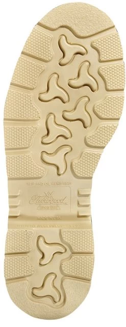 Thorogood TG804-4375 Men's, Brown, Steel Toe, EH, 6 Inch, Moc Toe Boot -Shoes Sales Store tg804 4375 outsole web