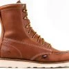 Thorogood TG814-4201 American Heritage, Men's, Tobacco, 8 Inch, Soft Toe Boot 2 Thorogood TG814-4201 American Heritage, Men's, Tobacco, 8 Inch, Soft Toe Boot -Shoes Sales Store tg814 4201 side