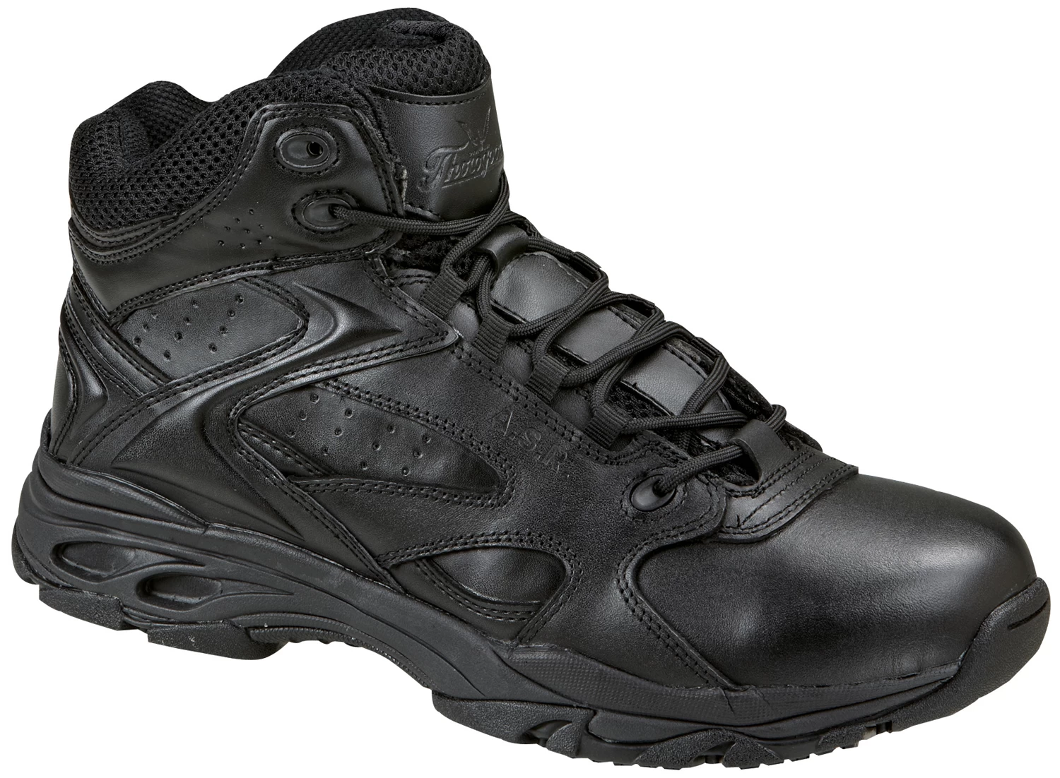 Thorogood TG834-6523 ASR Tactical, Unisex, Black, Soft Toe, Mid High Athletic 3 Thorogood TG834-6523 ASR Tactical, Unisex, Black, Soft Toe, Mid High Athletic