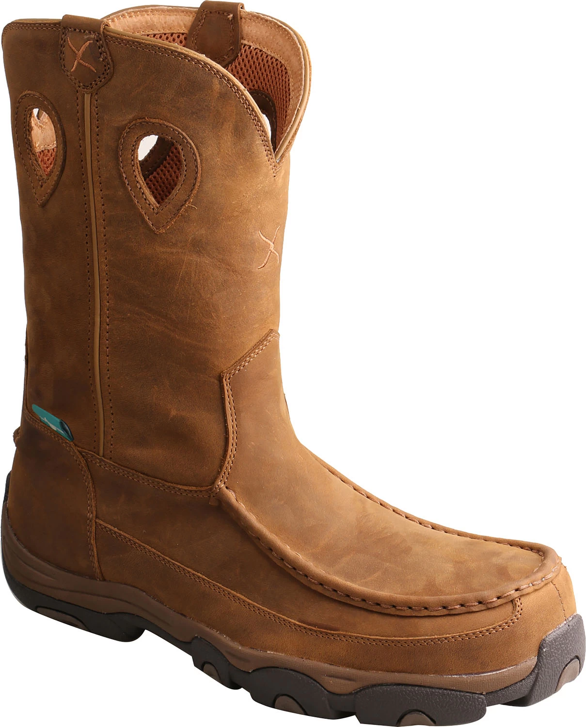 Twisted X TWMHKBCW1 Men's, Comp Toe, EH, WP, 11 Inch, Pull On Boot 3 Twisted X TWMHKBCW1 Men's, Comp Toe, EH, WP, 11 Inch, Pull On Boot