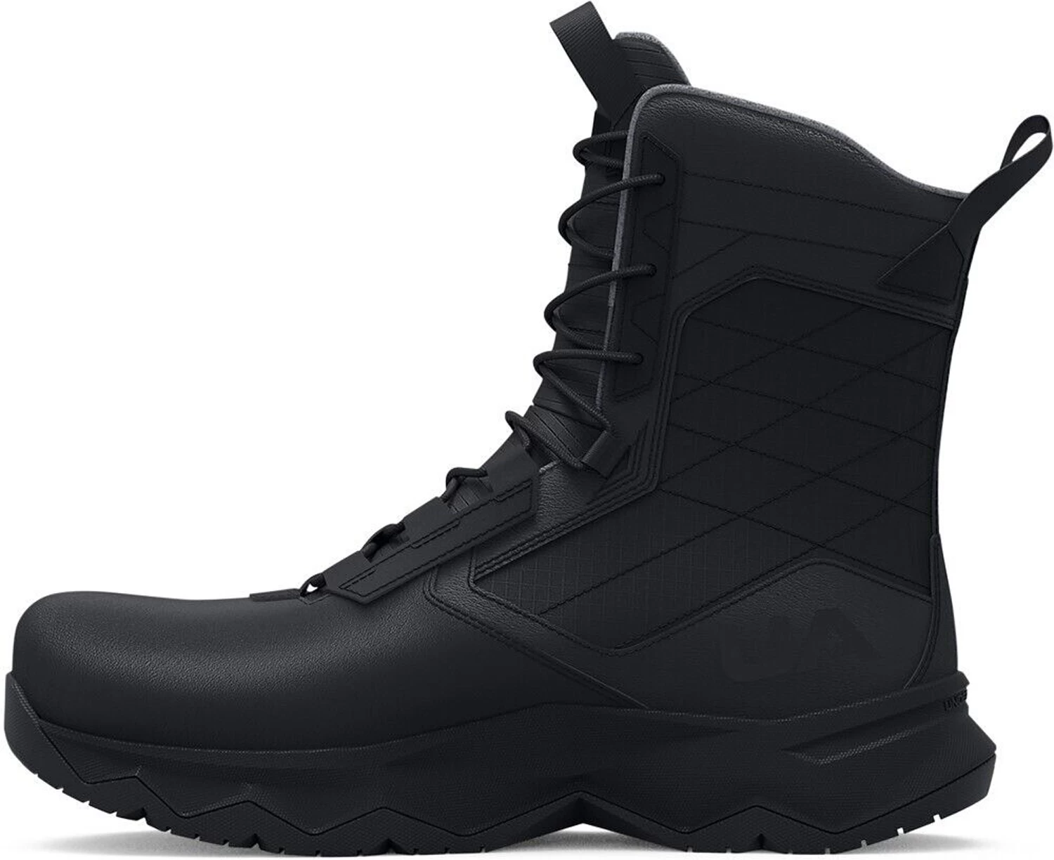 Under Armour UA3024947 Stellar G2 Protect Tactical, Men's, Black/Pitch Grey, Comp Toe, EH, 8 Inch, Tactical Work Boot 4 Under Armour UA3024947 Stellar G2 Protect Tactical, Men's, Black/Pitch Grey, Comp Toe, EH, 8 Inch, Tactical Work Boot - Image 2