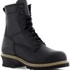 Frye WGFR40201 Men's, Black, Comp Toe, EH, WP, 8 Inch, Logger, Work Boot -Shoes Sales Store wgfr40201 profile