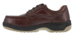Florsheim WGFS2400 Dark Brown, Men's, Non-Metallic Composite Toe, SD Eurocasual Moc Toe Oxford -Shoes Sales Store wgfs2400 inside 2017 update