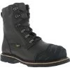 Iron Age WGIA0120 Men's Black, Comp Toe, EH, Internal Met Guard, 8 Inch, Smelter's Boot