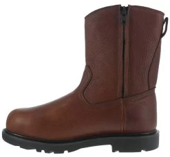 Iron Age WGIA0195 Hauler, Men's, Brown, Comp Toe, EH, Mt, 10 Inch, Side Zip Wellington -Shoes Sales Store wgia0195 inside