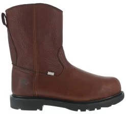 Iron Age WGIA0195 Hauler, Men's, Brown, Comp Toe, EH, Mt, 10 Inch, Side Zip Wellington -Shoes Sales Store wgia0195 side