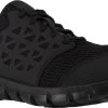 Reebok Work WGIB4039 Sublite Cushion Work, Men's, Black, Comp Toe, SD, PR Athletic -Shoes Sales Store wgib4039 sublite cushion work profile