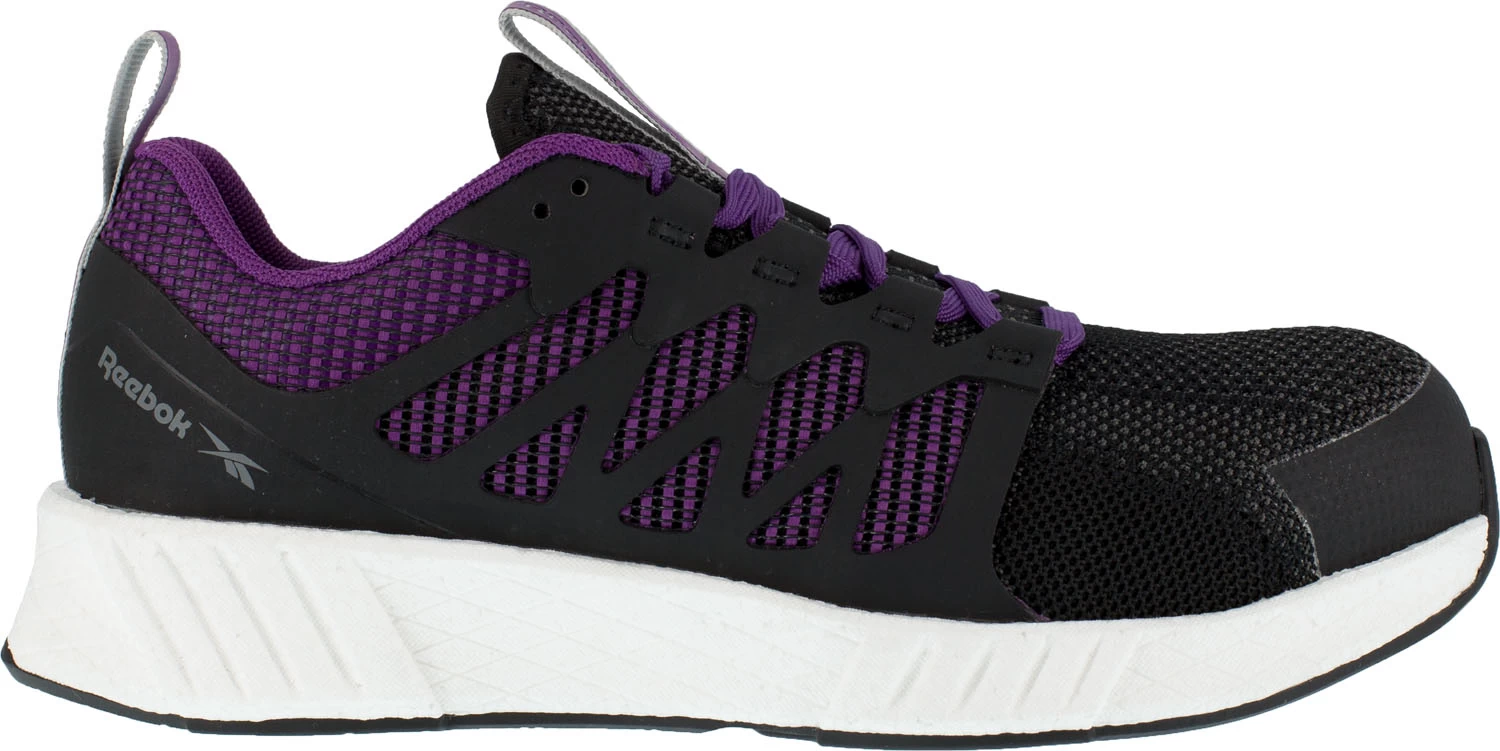 Reebok Work WGRB315 Floatride Energy, Women's, Black/Purple, Comp Toe, EH, Athletic 4 Reebok Work WGRB315 Floatride Energy, Women's, Black/Purple, Comp Toe, EH, Athletic - Image 2