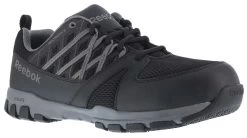Reebok Work WGRB4015 Sublite Work, Men's, Black/Grey, Soft Toe, SD, Athletic Oxford