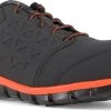Reebok Work WGRB4050 Sublite Cushion Work, Men's, Black, Comp Toe, EH, Low Athletic Work Shoe -Shoes Sales Store wgrb4050 sublite cushion work profile