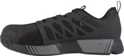 Reebok Work WGRB4310 Floatride Core, Men's, Black/Grey, Comp Toe, EH, Low Athletic -Shoes Sales Store wgrb4310 fusion flexweave work inside