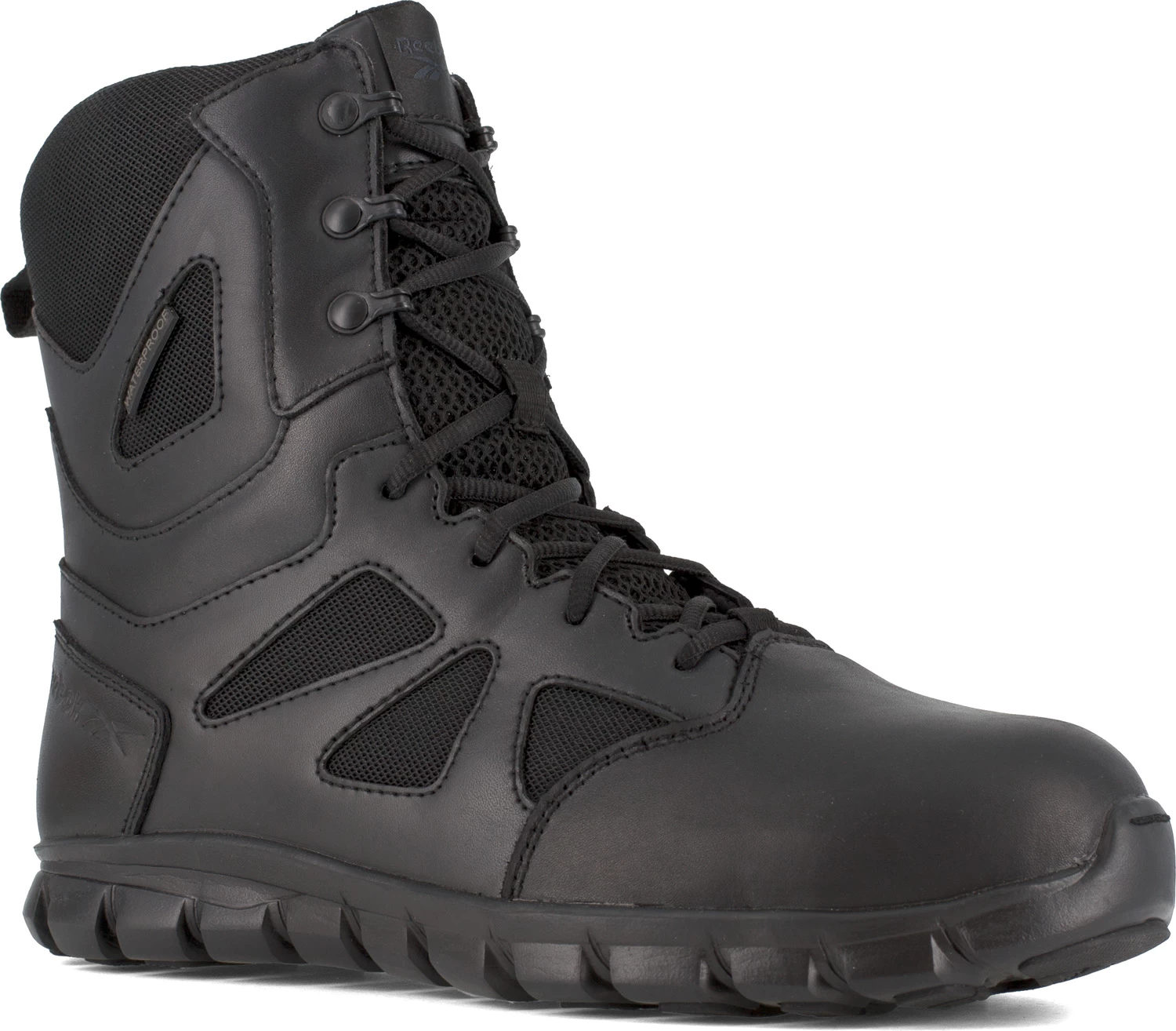 Reebok Work WGRB8807 Sublite Tactical, Men's, Black, Comp Toe, EH, WP 8 Inch 3 Reebok Work WGRB8807 Sublite Tactical, Men's, Black, Comp Toe, EH, WP 8 Inch